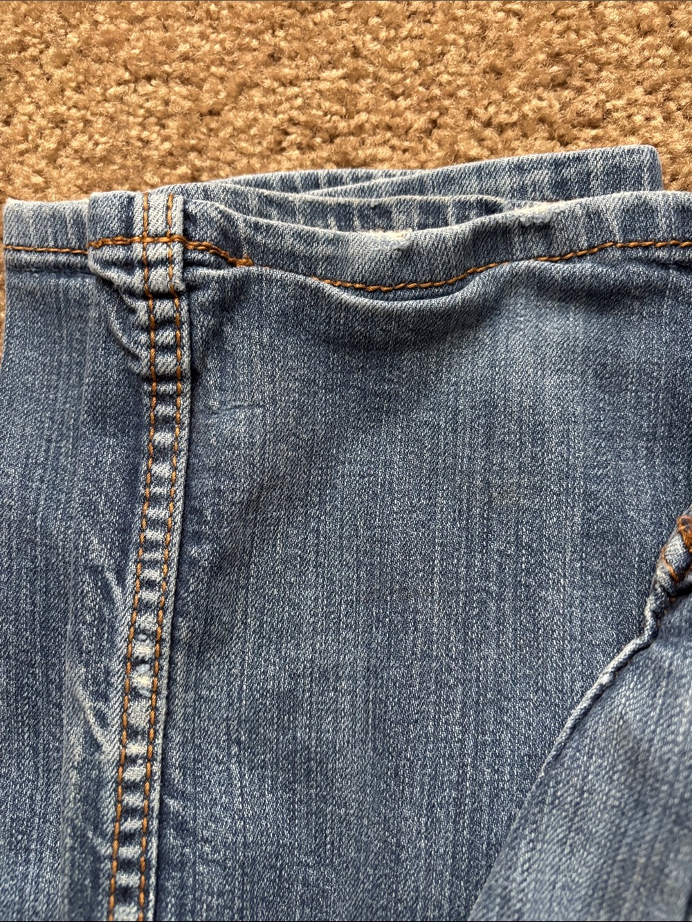 Cinch Light Blue Bootcut Jeans with Back Pocket Stitch - Picture 2 of 5